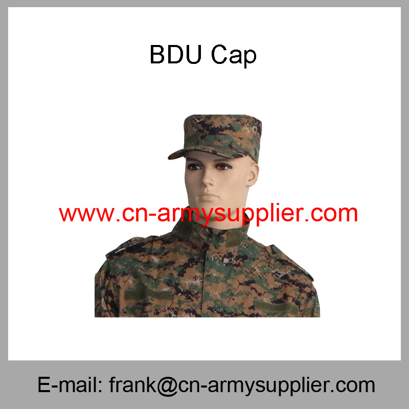 Camouflage Cap-Hat-Army Cap-Police Hat-Military Bdu Cap